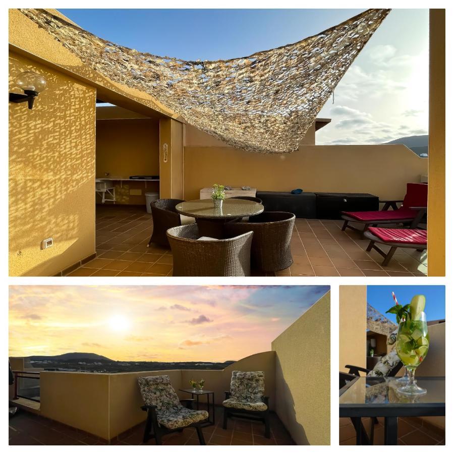 Sunset Corralejo Con Solarium Privado Exteriör bild